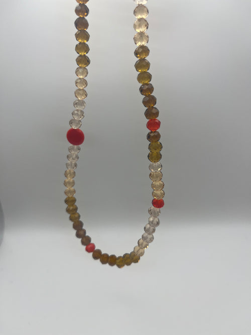 Autumnal necklace!